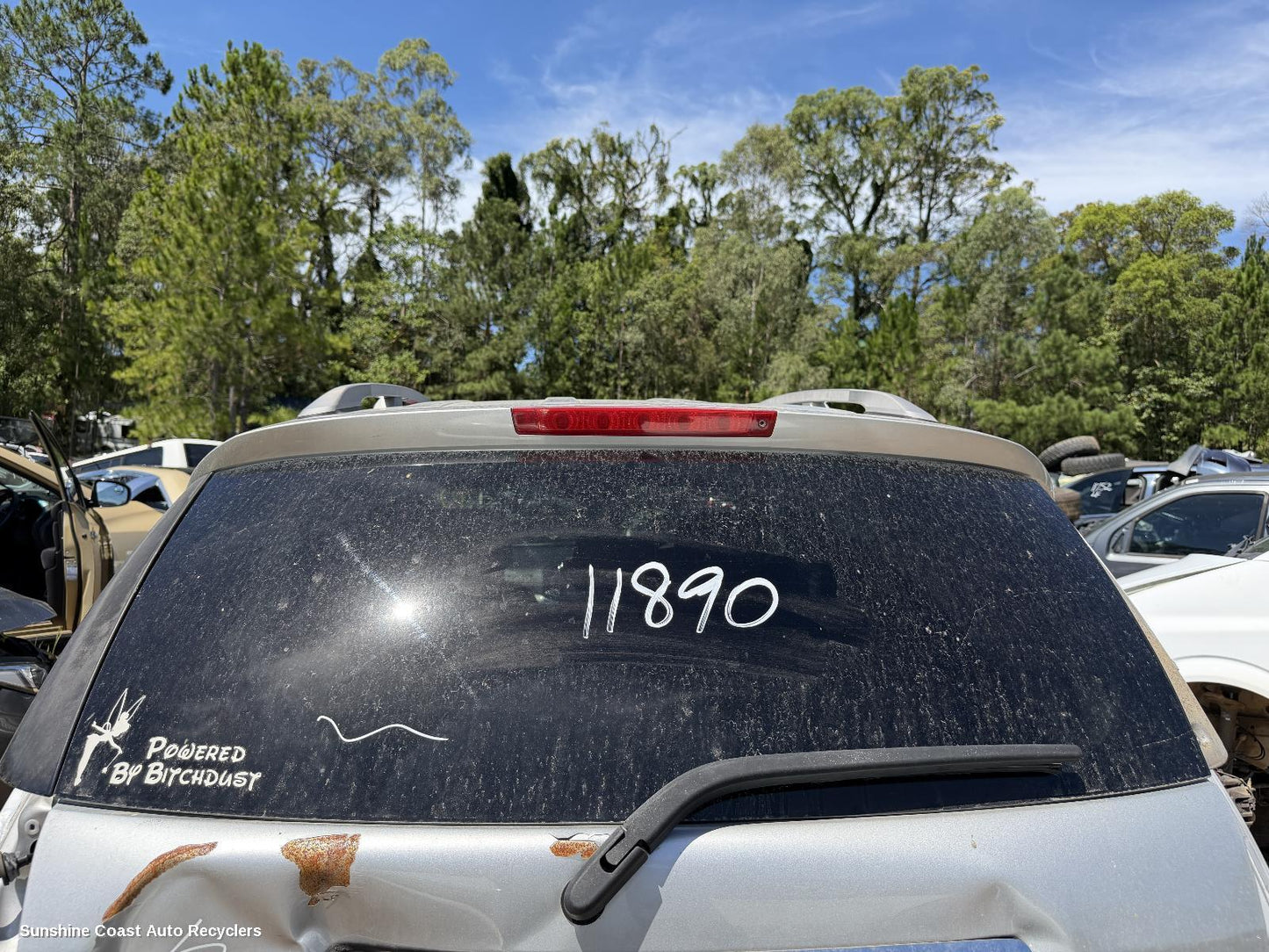 2017 Holden Captiva Rear Spoiler