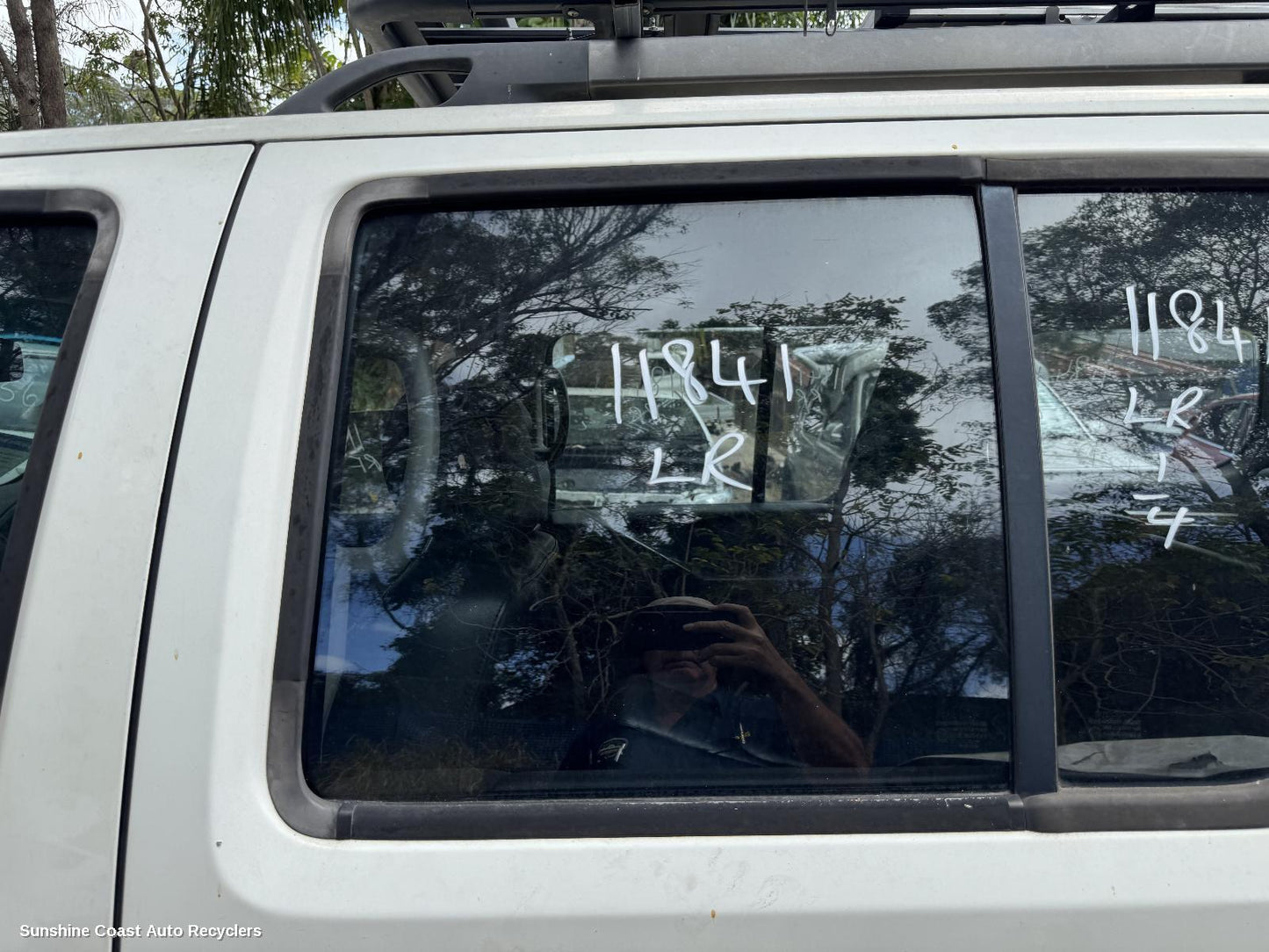 2010 Nissan Pathfinder Left Rear Door Window