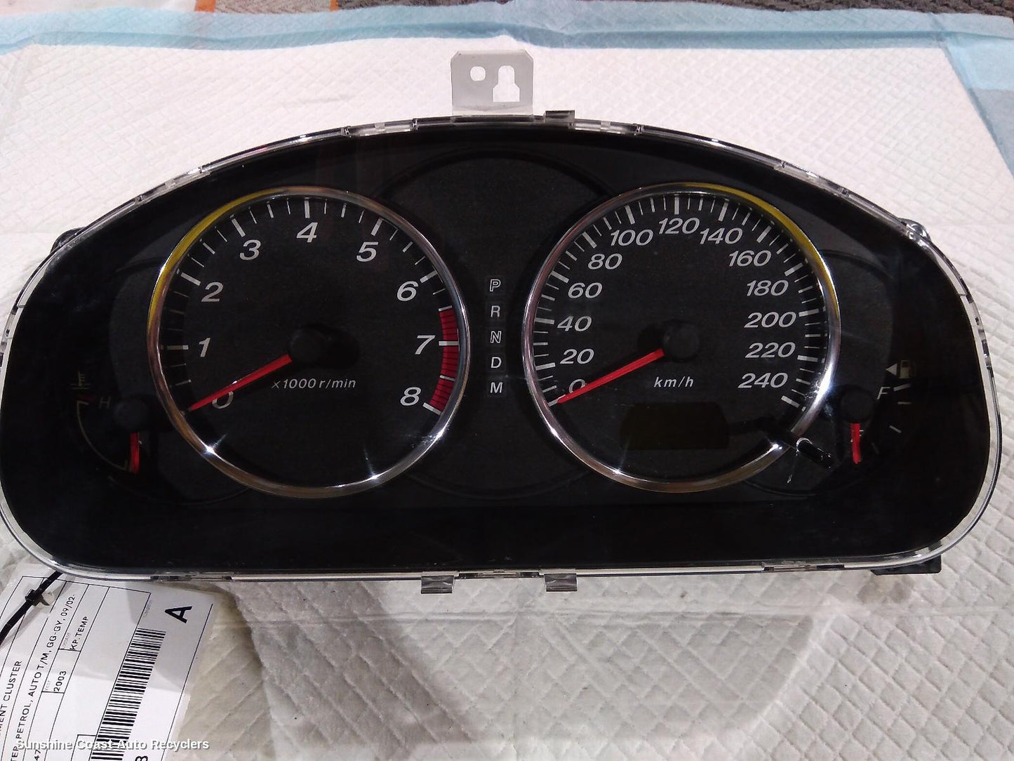 2003 Mazda 6 Instrument Cluster