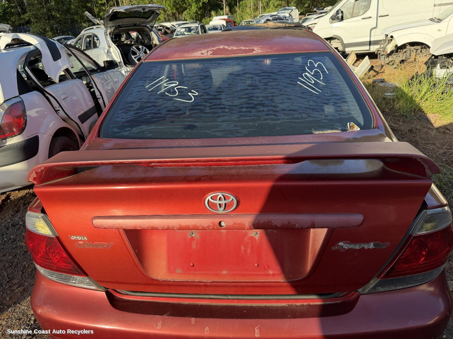 2002-2006 Toyota Camry Rear Spoiler