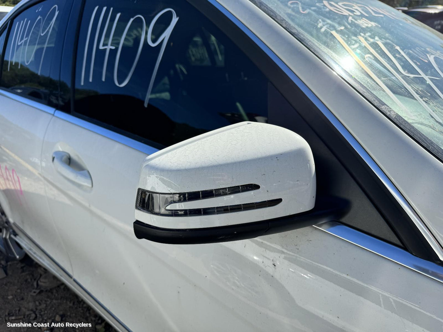 2010 Mercedes C Class Right Door Mirror