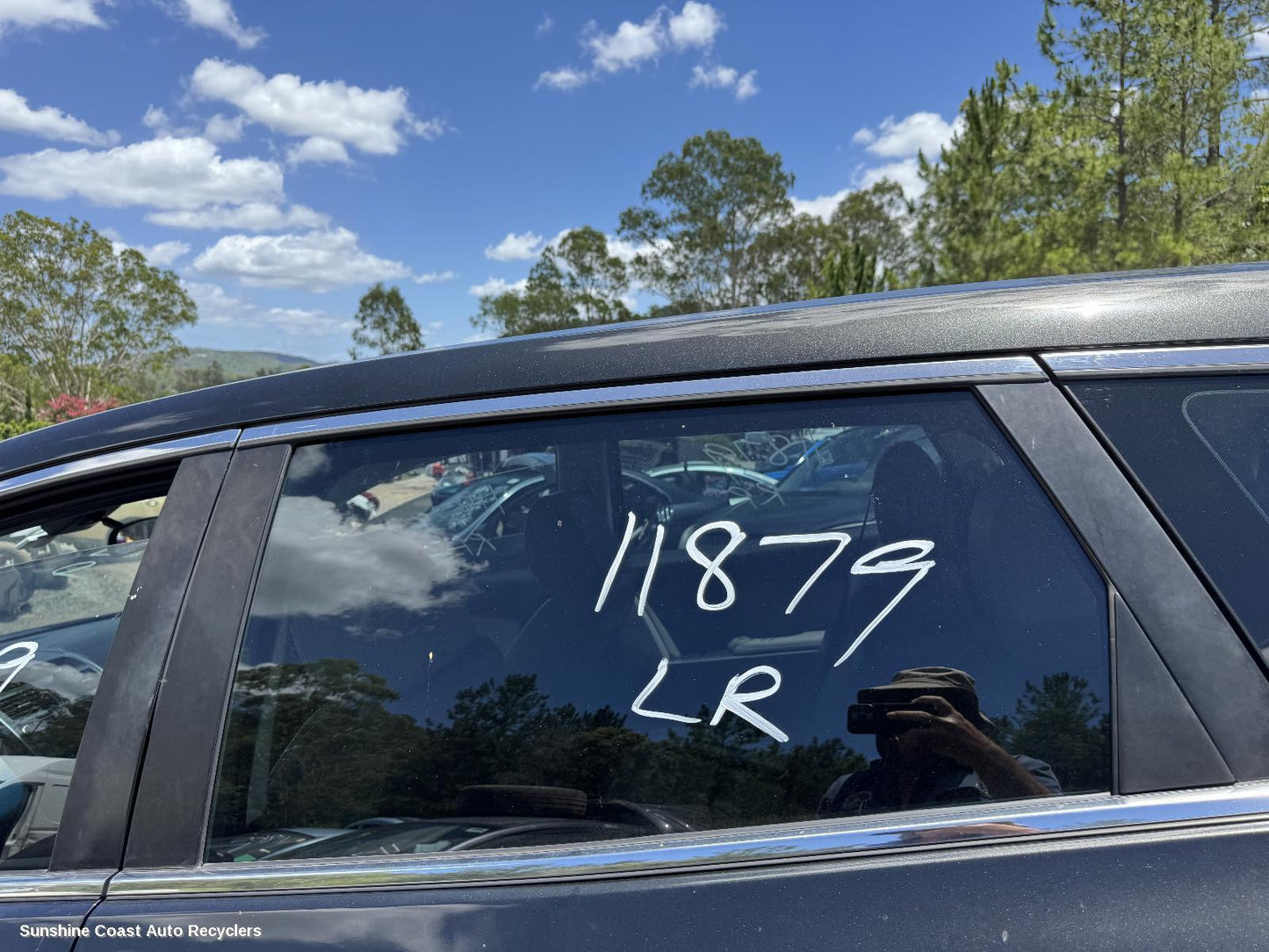 2011 Mazda Cx9 Left Rear Door Window