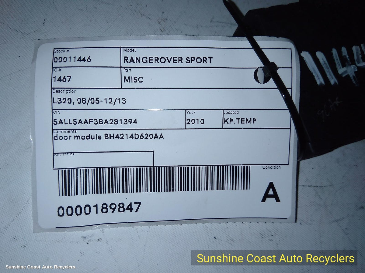 2005-2013 Land Rover Rangerover Sport Misc