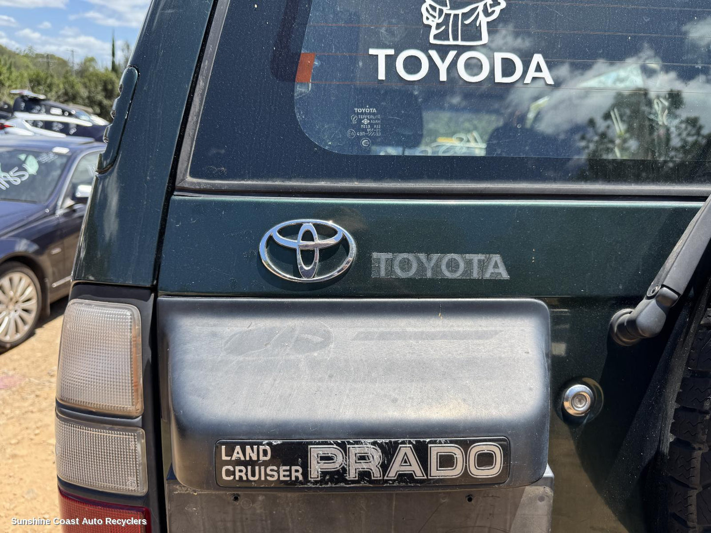 1999 Toyota Prado Rear Garnish