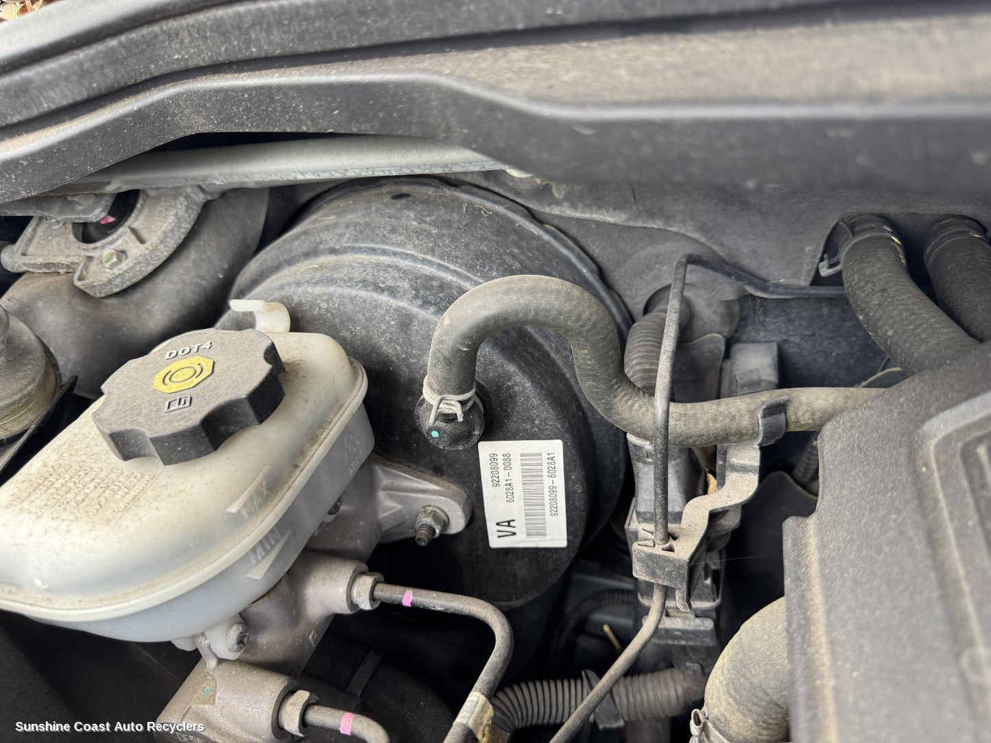 2008 Holden Commodore Brake Booster