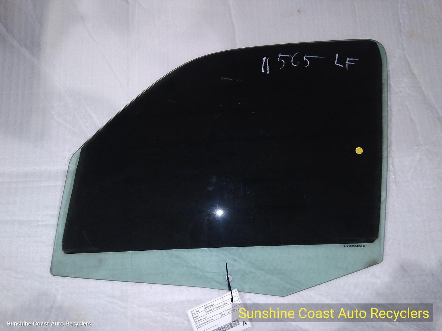 2012 Jeep Cherokee Left Front Door Window