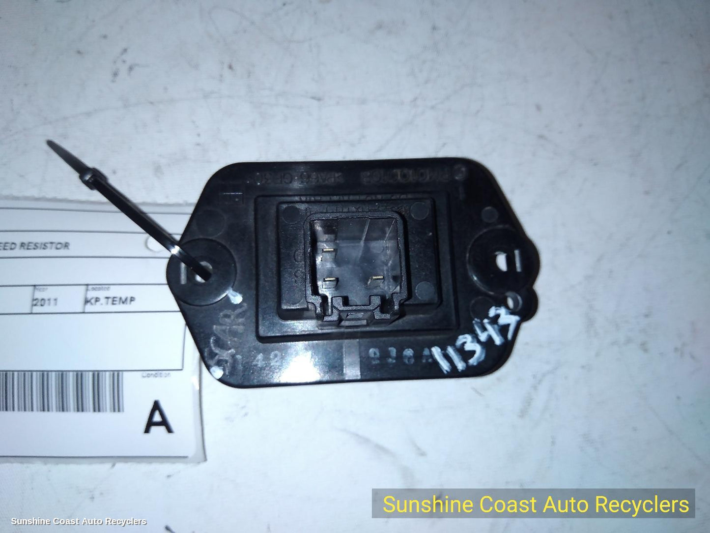 2011 Mazda Cx7 Fan Speed Resistor