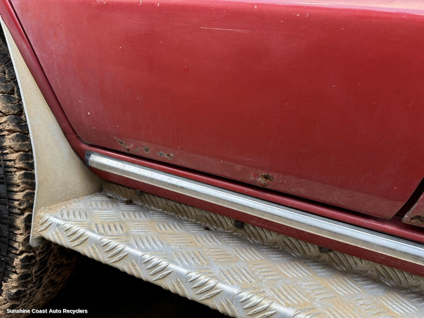 1984 Toyota Landcruiser Right Rear Door Sliding