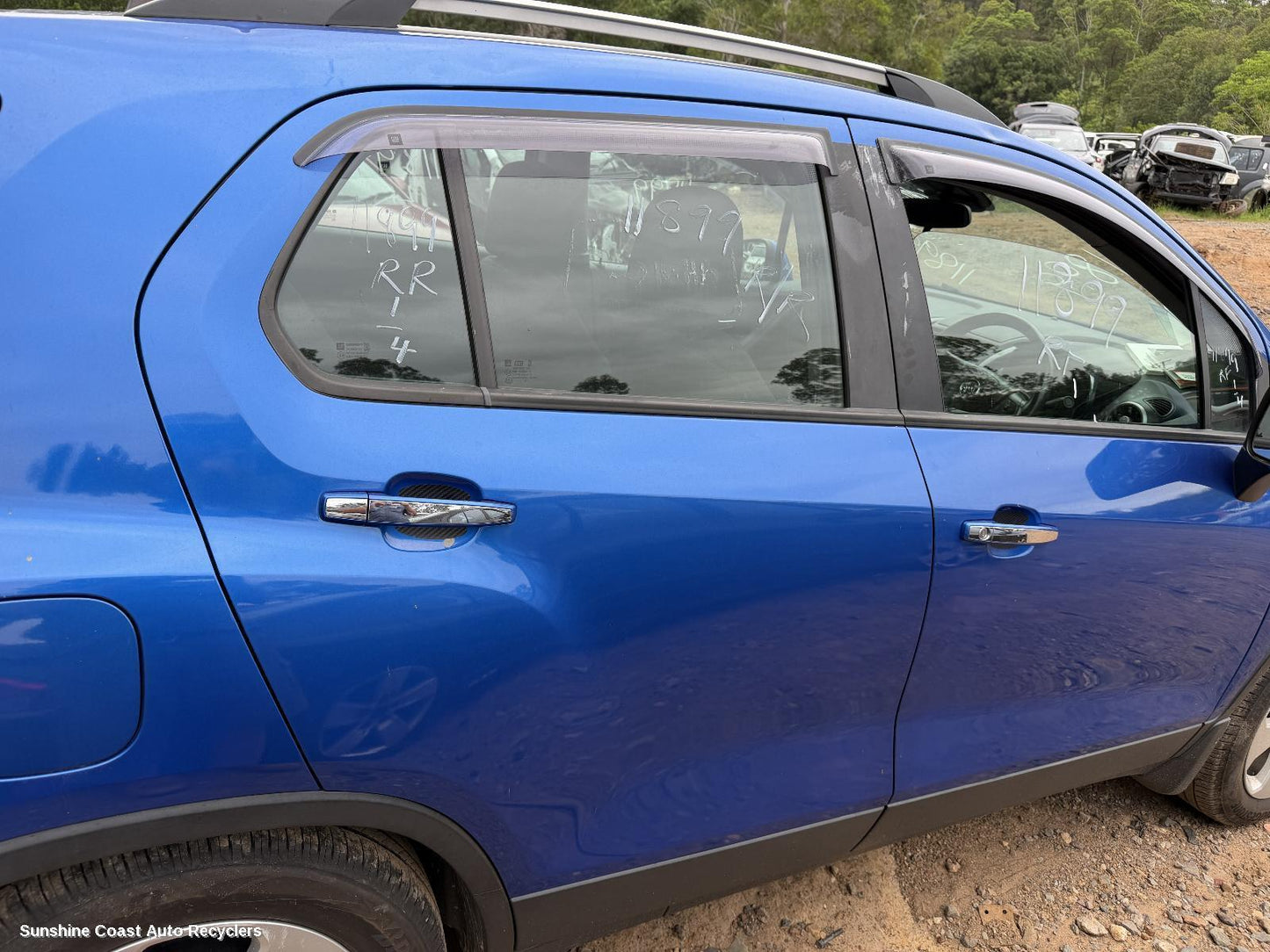 2016 Holden Trax Right Rear 1 4 Door Glass
