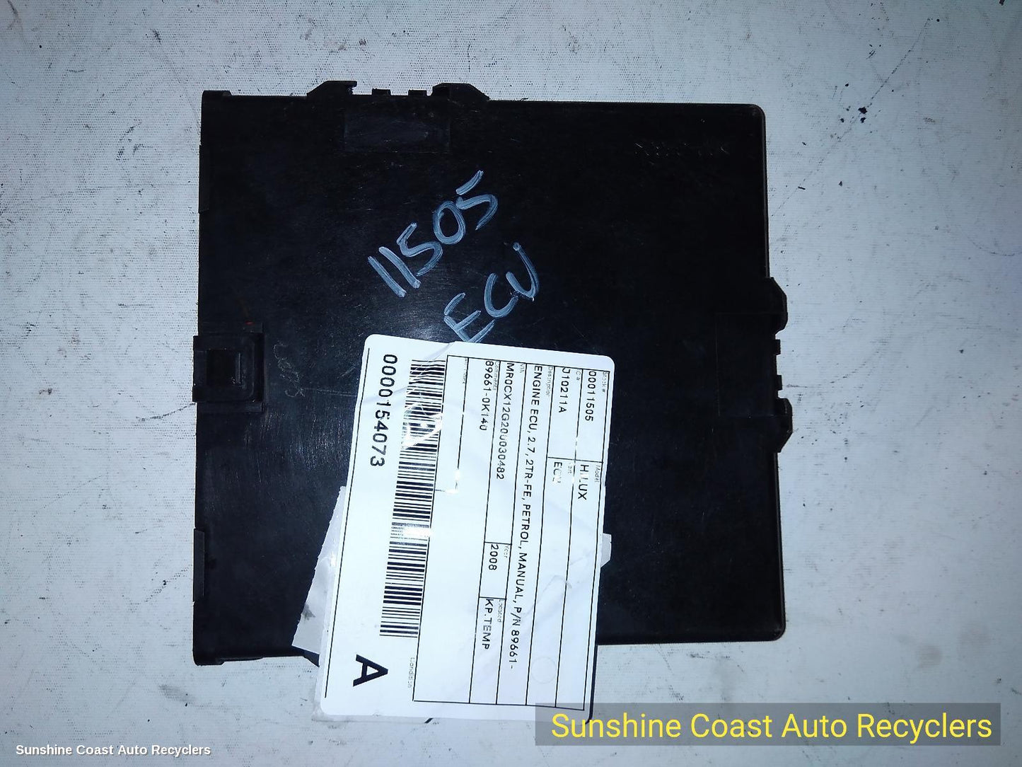 2008 Toyota Hilux Ecu