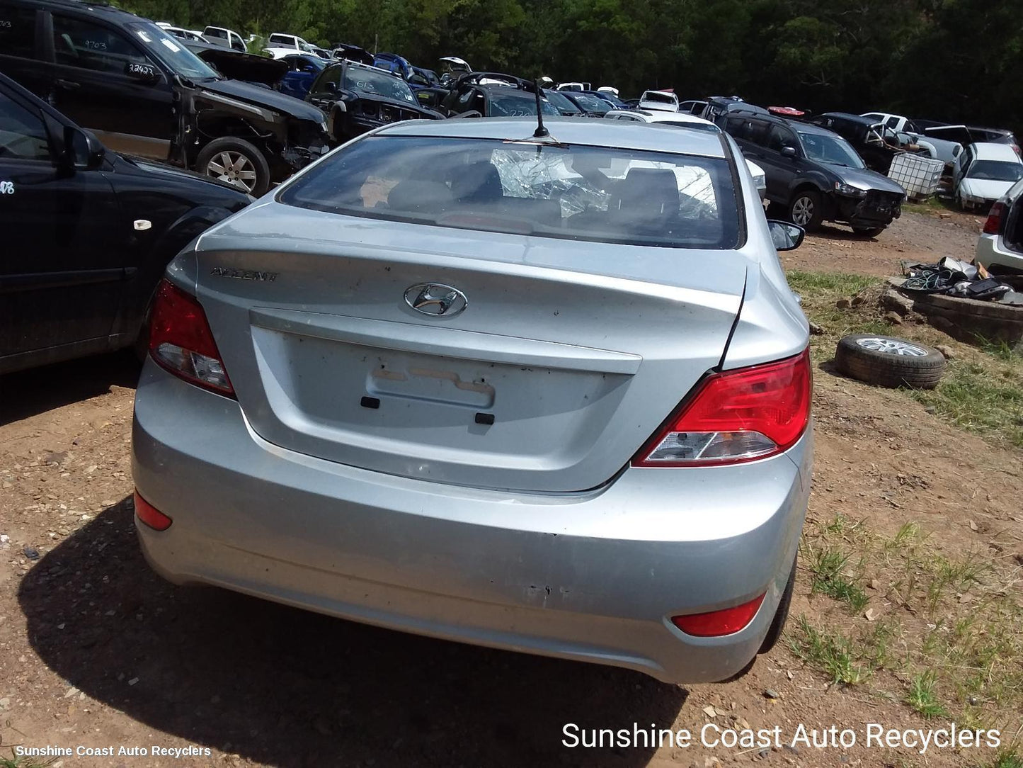 2016 Hyundai Accent Door Boot Gate Lock