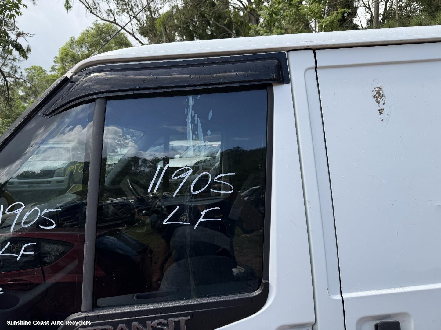 2006-2014 Ford Transit Left Front Door Window