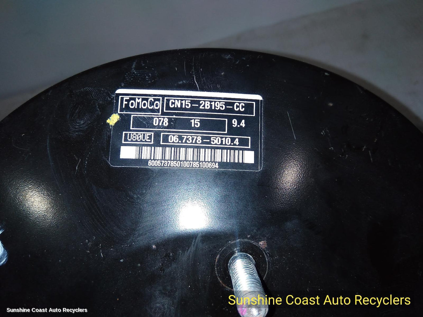 2015 Ford Ecosport Brake Booster