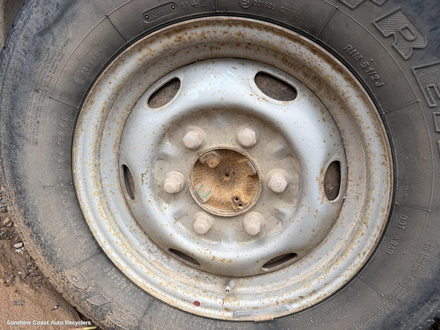 2002-2006 Ford Courier Wheel Standard Steel