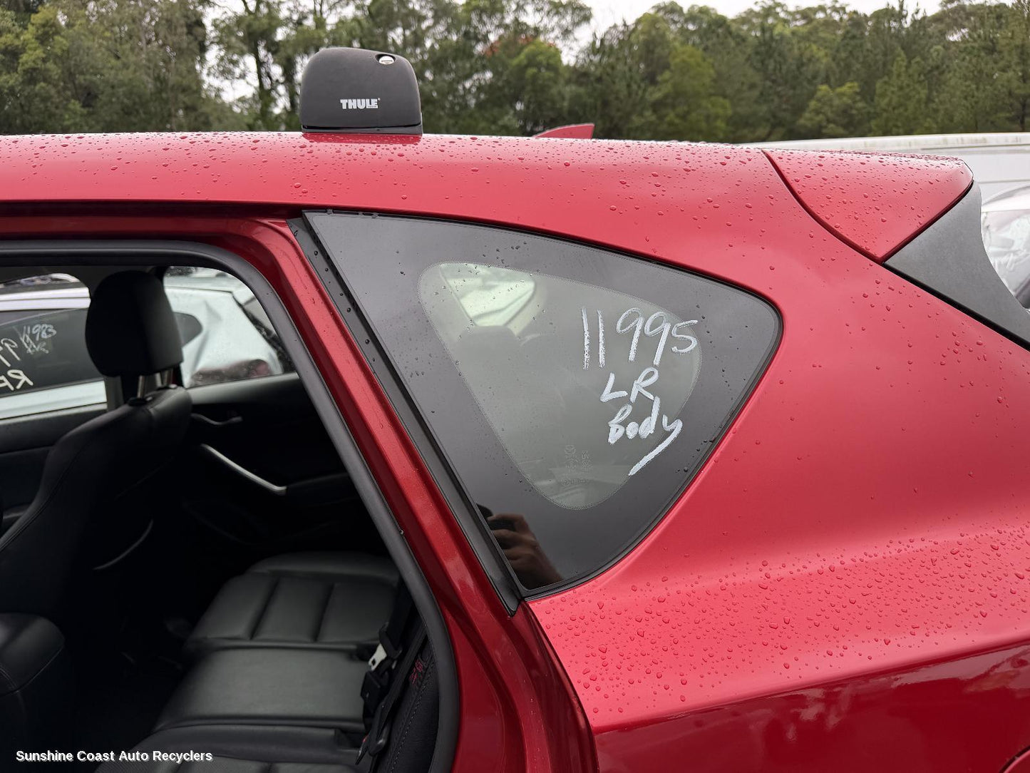 2012-2016 Mazda Cx5 Left Rear Side Glass