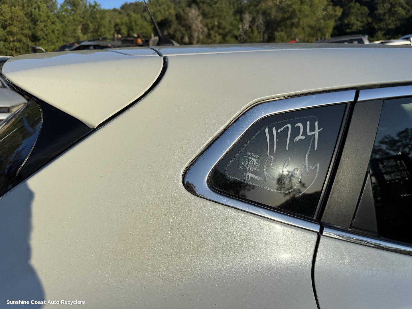 2013-2021 Nissan Qashqai Right Rear Side Glass