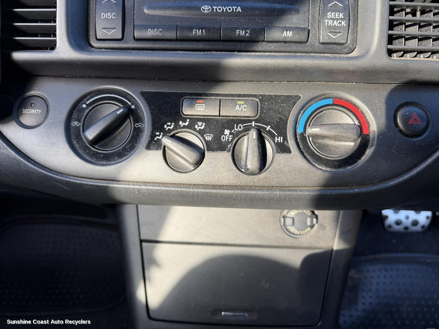 2002-2006 Toyota Camry Heater Ac Controls