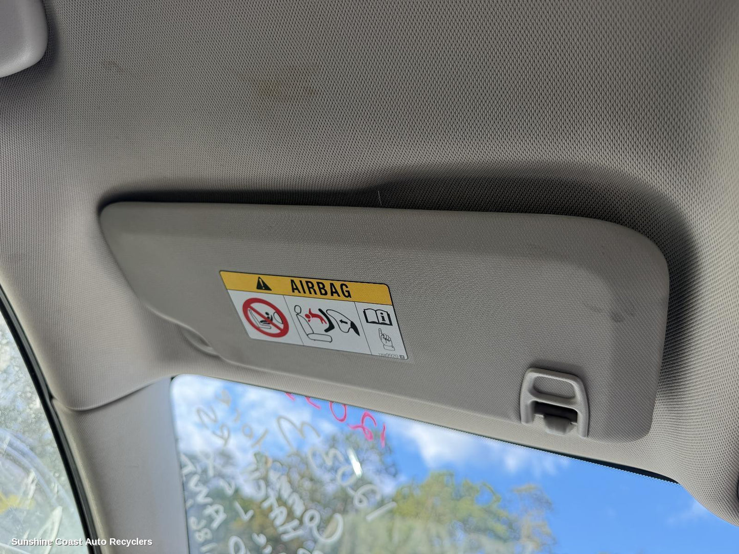 2017-2020 Holden Commodore Sunvisor