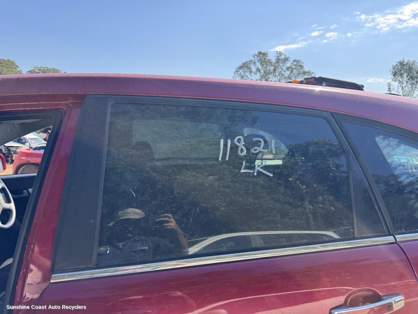 2015 Holden Captiva Left Rear Door Window