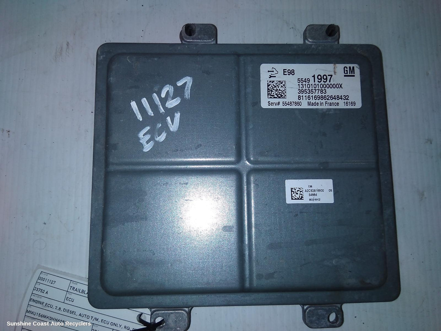 2016 Holden Trailblazer Ecu
