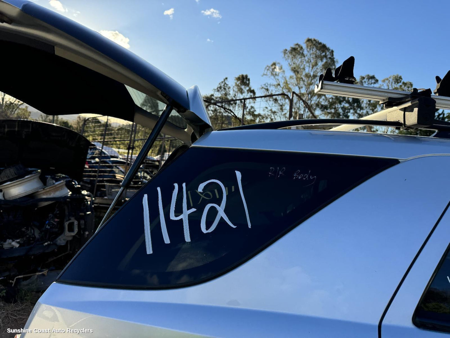 2009 Mercedes M Class Right Rear Side Glass