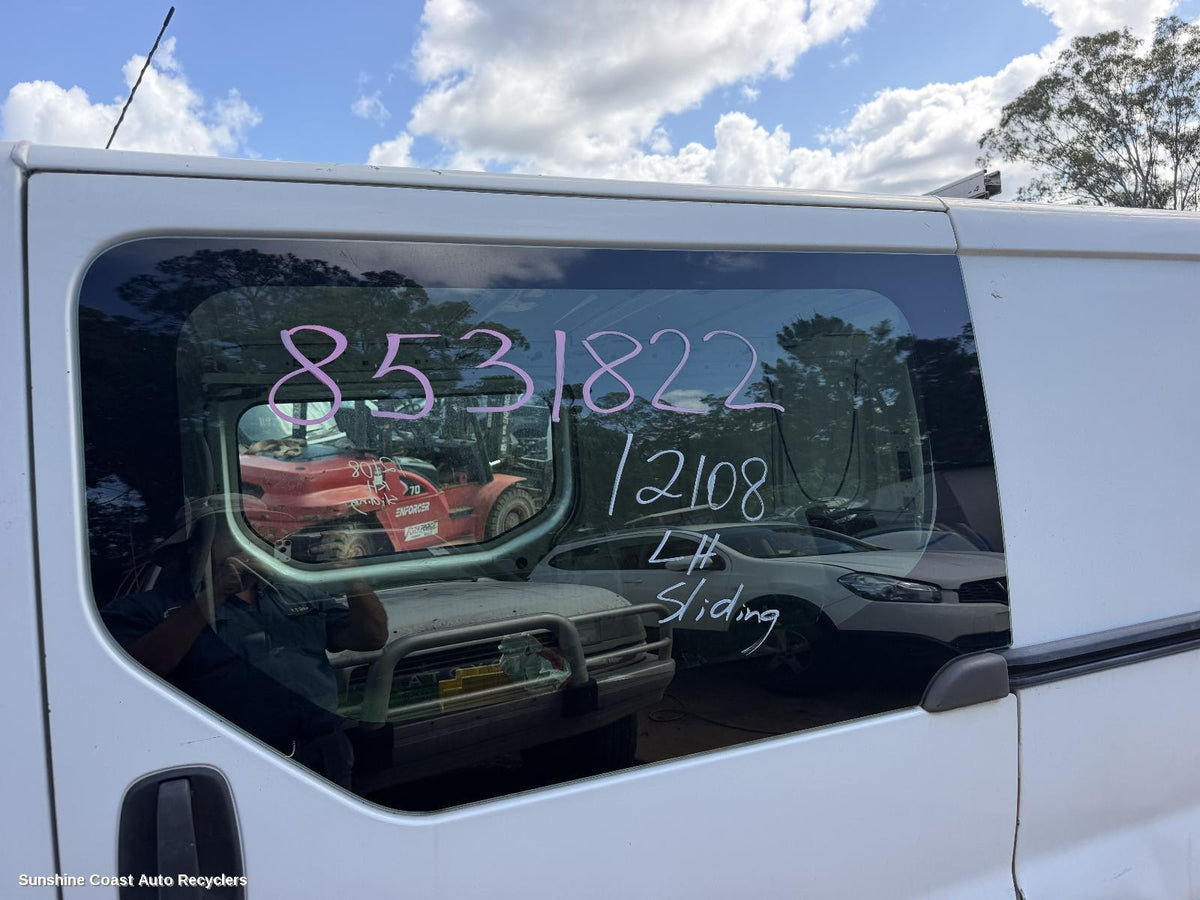 2004-2014 Renault Trafic Left Rear Door Window