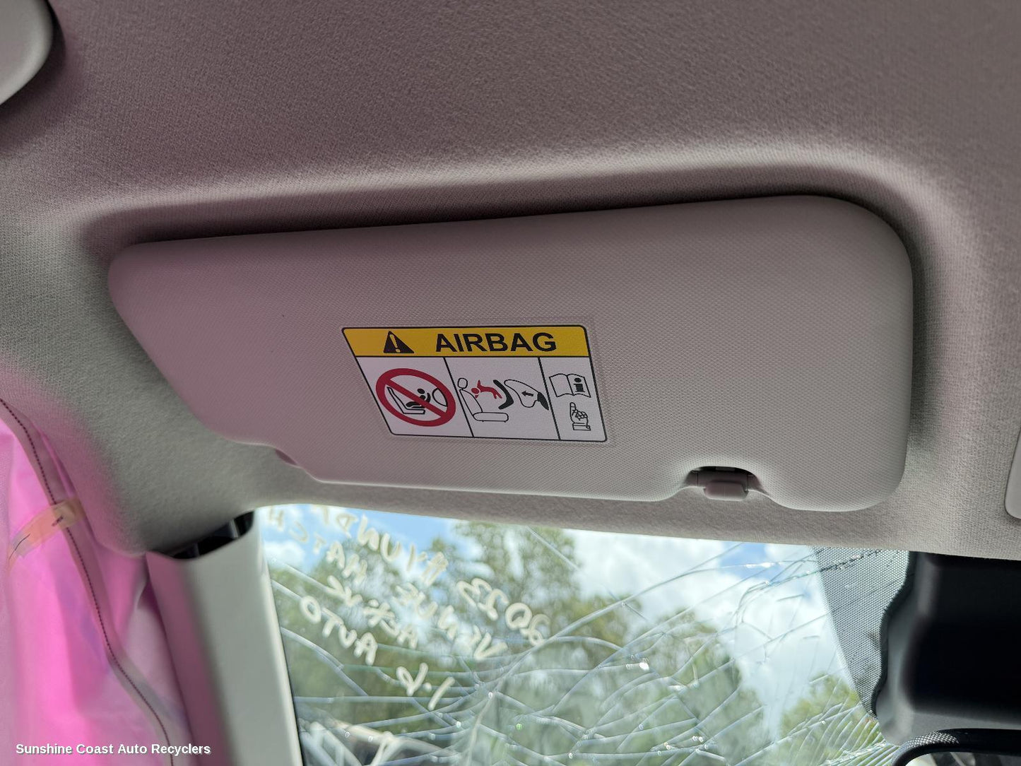2019-2025 Hyundai Venue Sunvisor