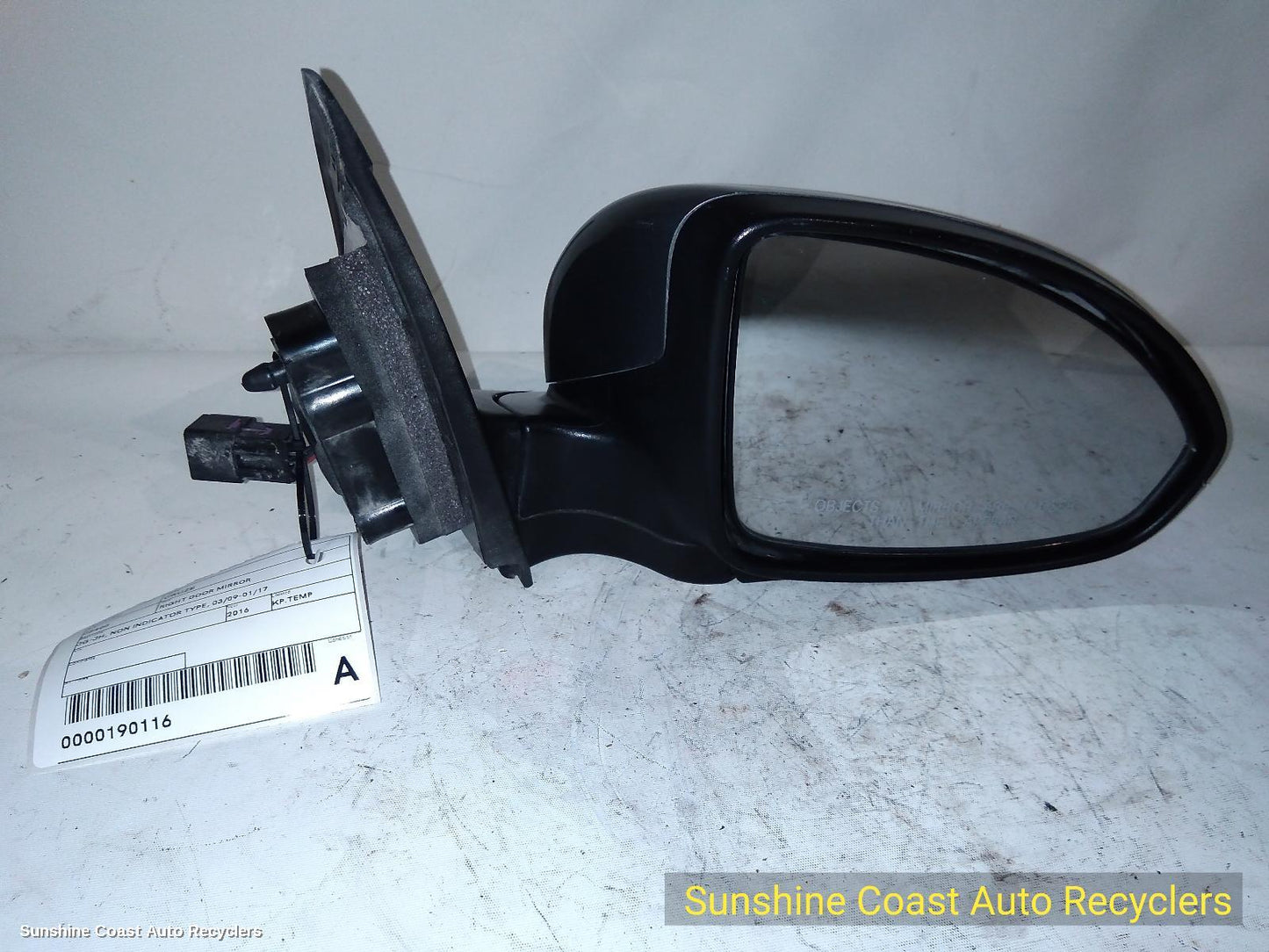 2016 Holden Cruze Right Door Mirror