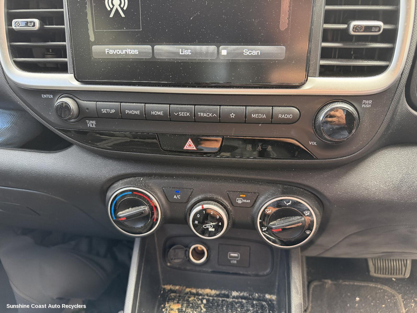 2019 Hyundai Venue Heater Ac Controls