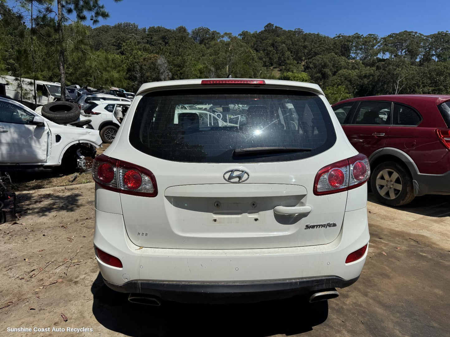 2011 Hyundai Santa Fe Rear Bumper