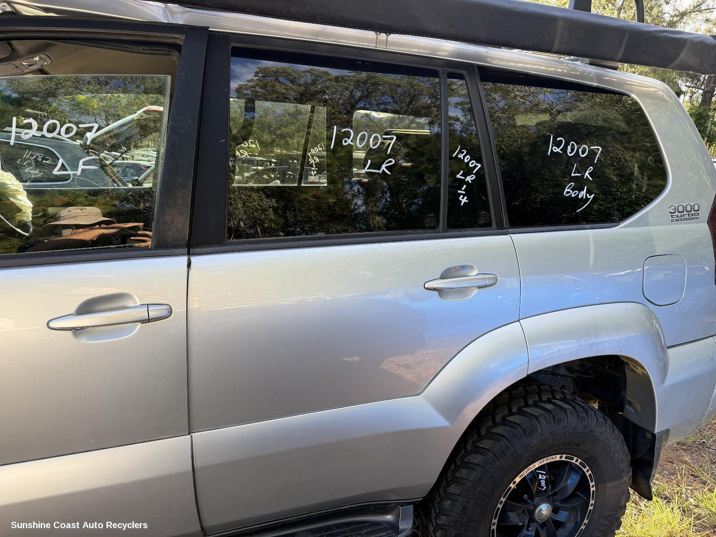 2003-2009 Toyota Prado Left Rear Door Sliding