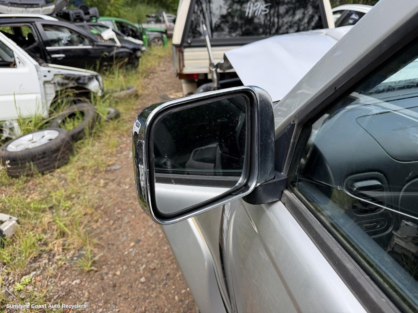 1997-2015 Nissan Navara Left Door Mirror