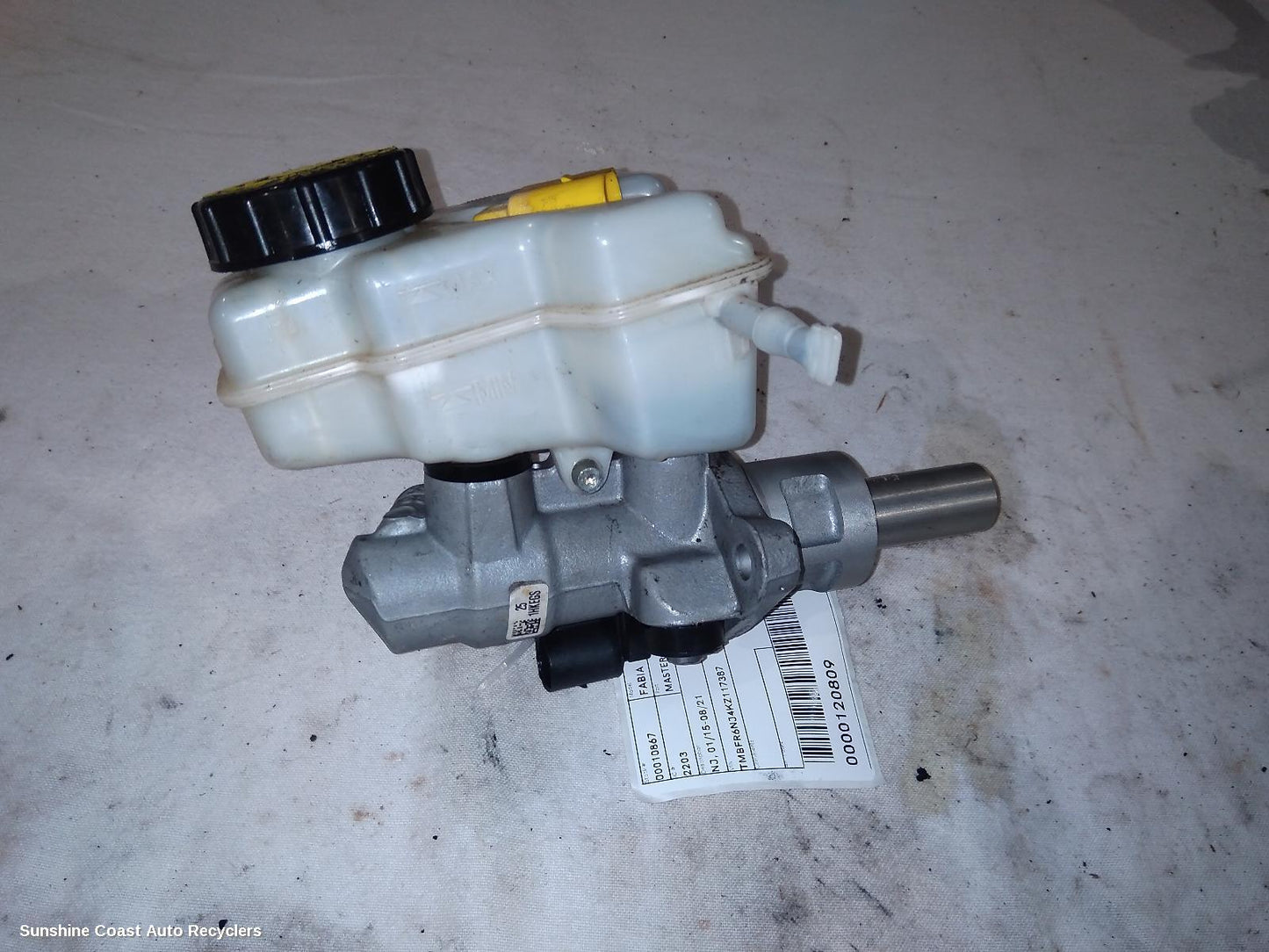 2019 Skoda Fabia Master Cylinder