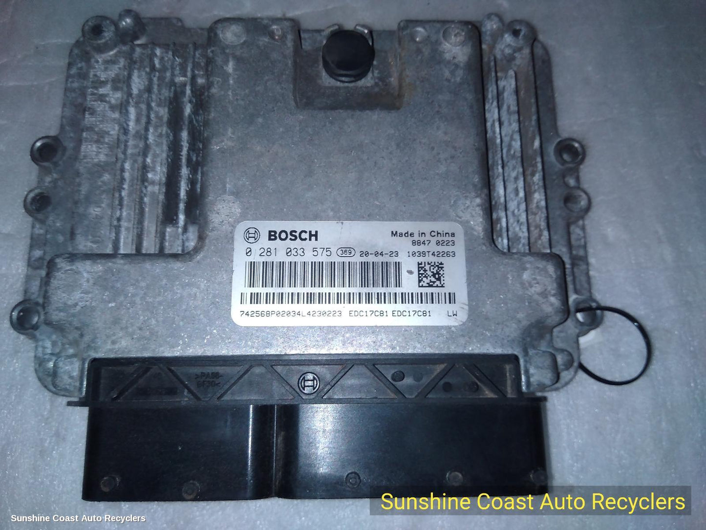 2020 Ldv T60 Ecu