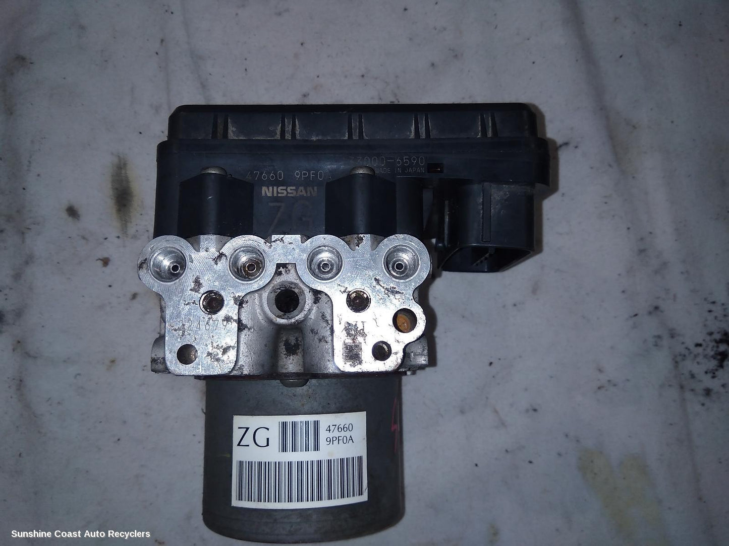 2016 Nissan Pathfinder Abs Pump Modulator