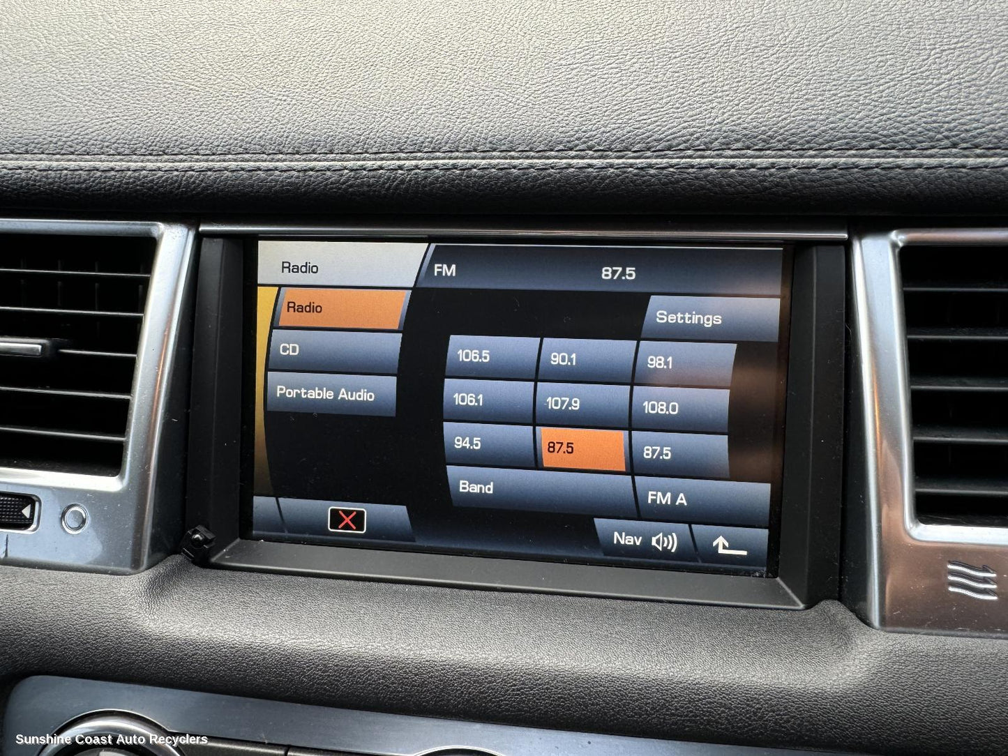 2010 Land Rover Rangerover Sport Radio Cd Dvd Sat Tv
