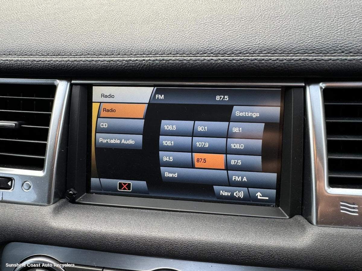 2009-2013 Land Rover Rangerover Sport Radio Cd Dvd Sat Tv