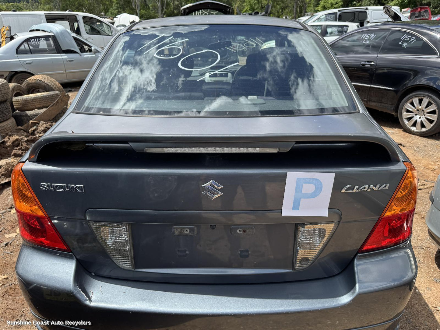 2006 Suzuki Liana Bootlid Tailgate