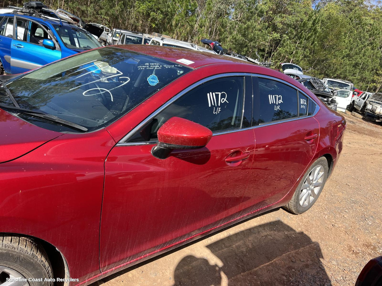 2013 Mazda 6 Left Front Door