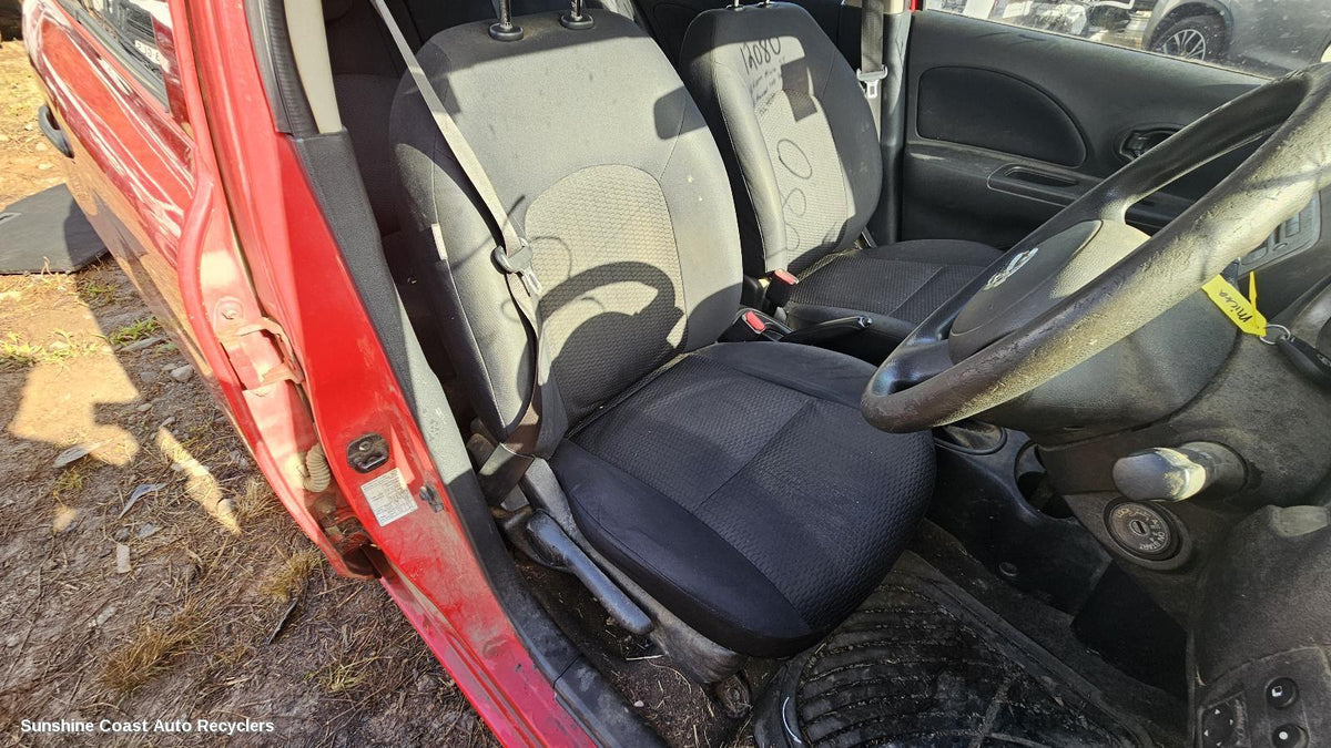 2010-2012 Nissan Micra Front Seat