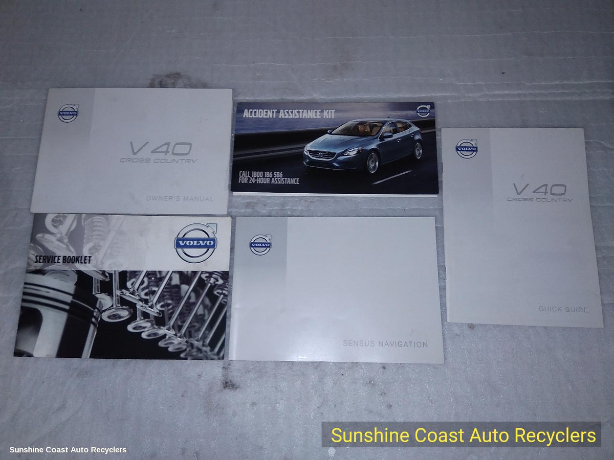 2013-2016 Volvo S40 Owners Handbook