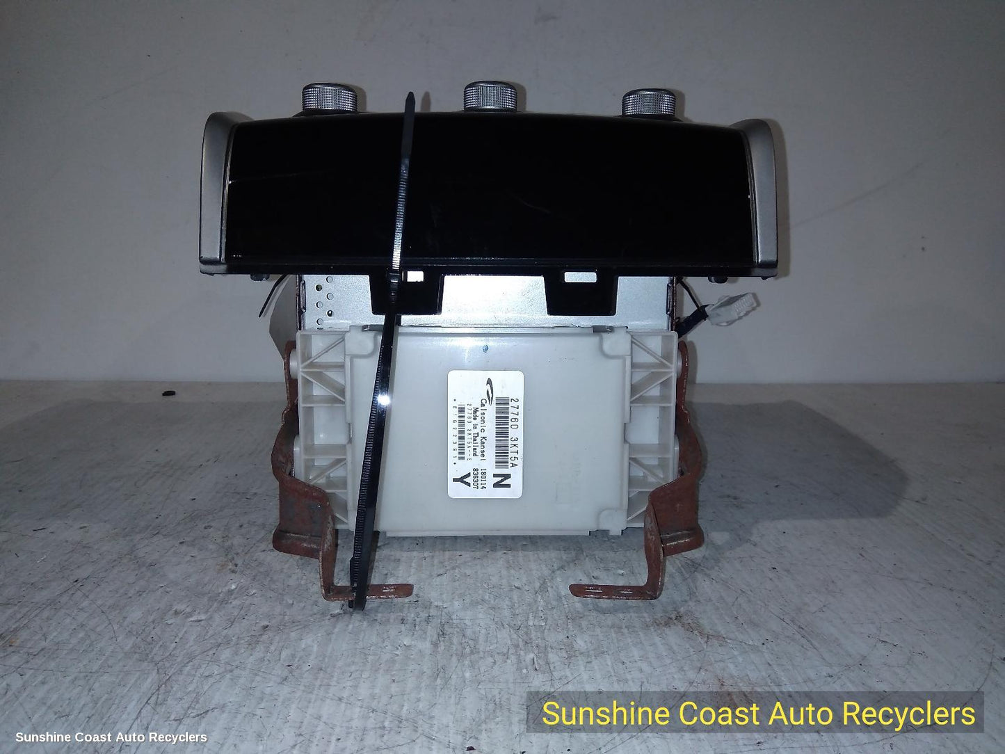 2014 Nissan Pathfinder Radio Cd Dvd Sat Tv