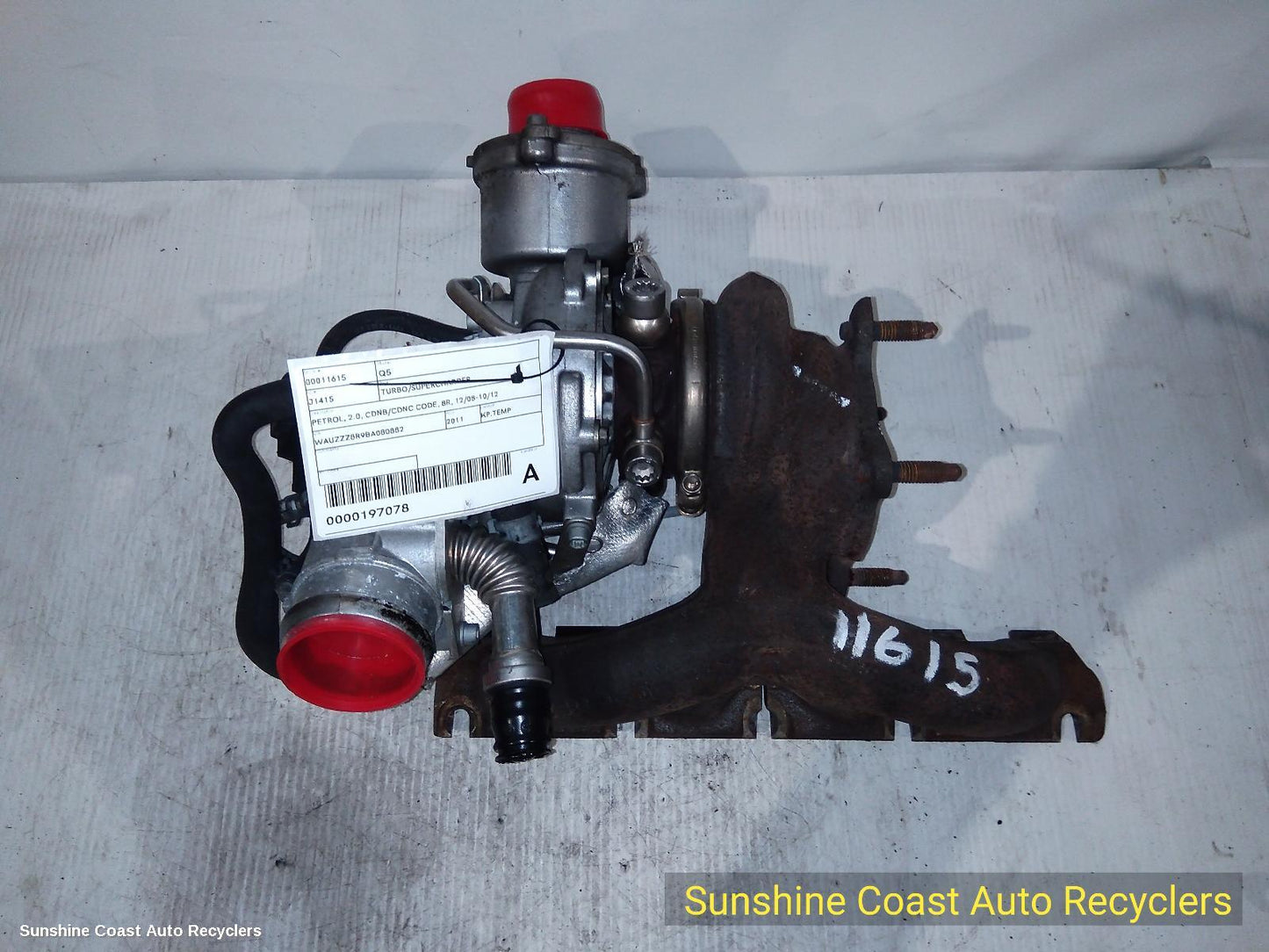 2011 Audi Q5 Turbo Supercharger