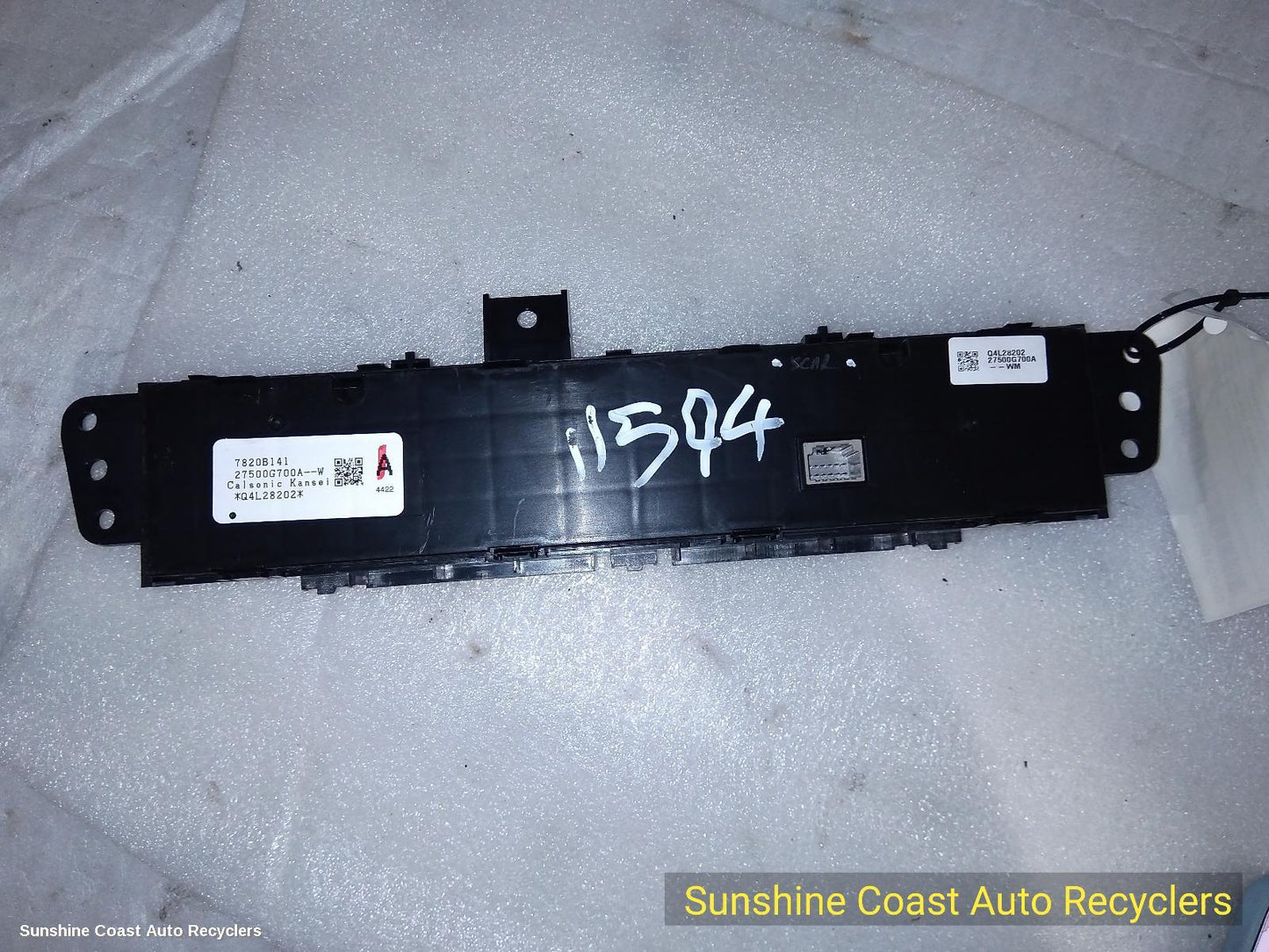 2021-2026 Mitsubishi Outlander Heater Ac Controls