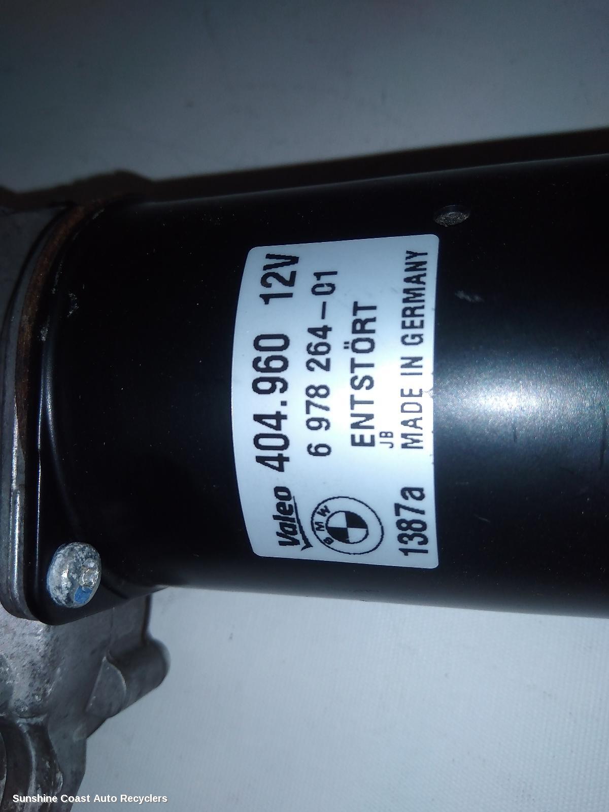 2007 Bmw 3 Series Wiper Motor