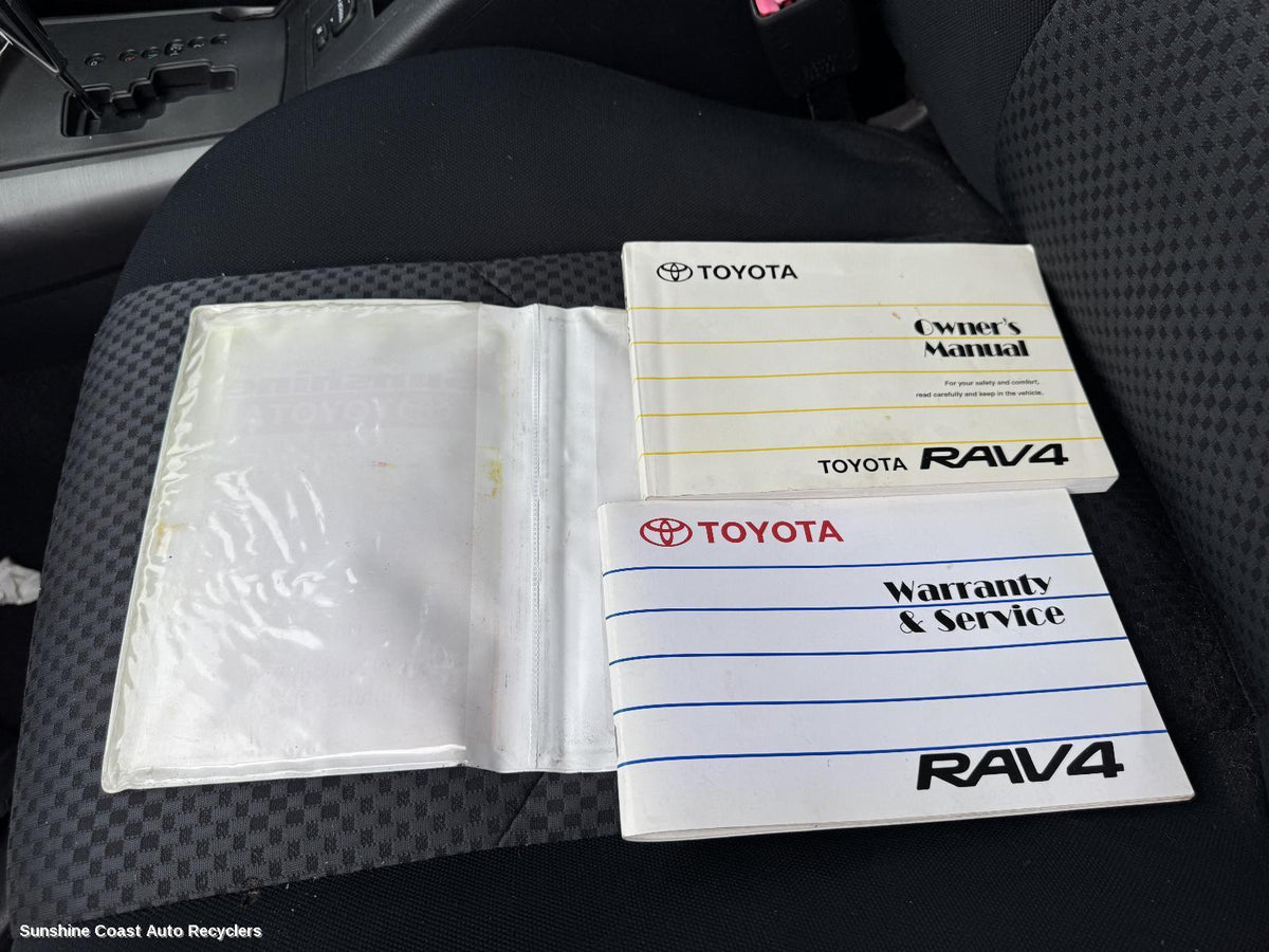 2005-2012 Toyota Rav4 Owners Handbook