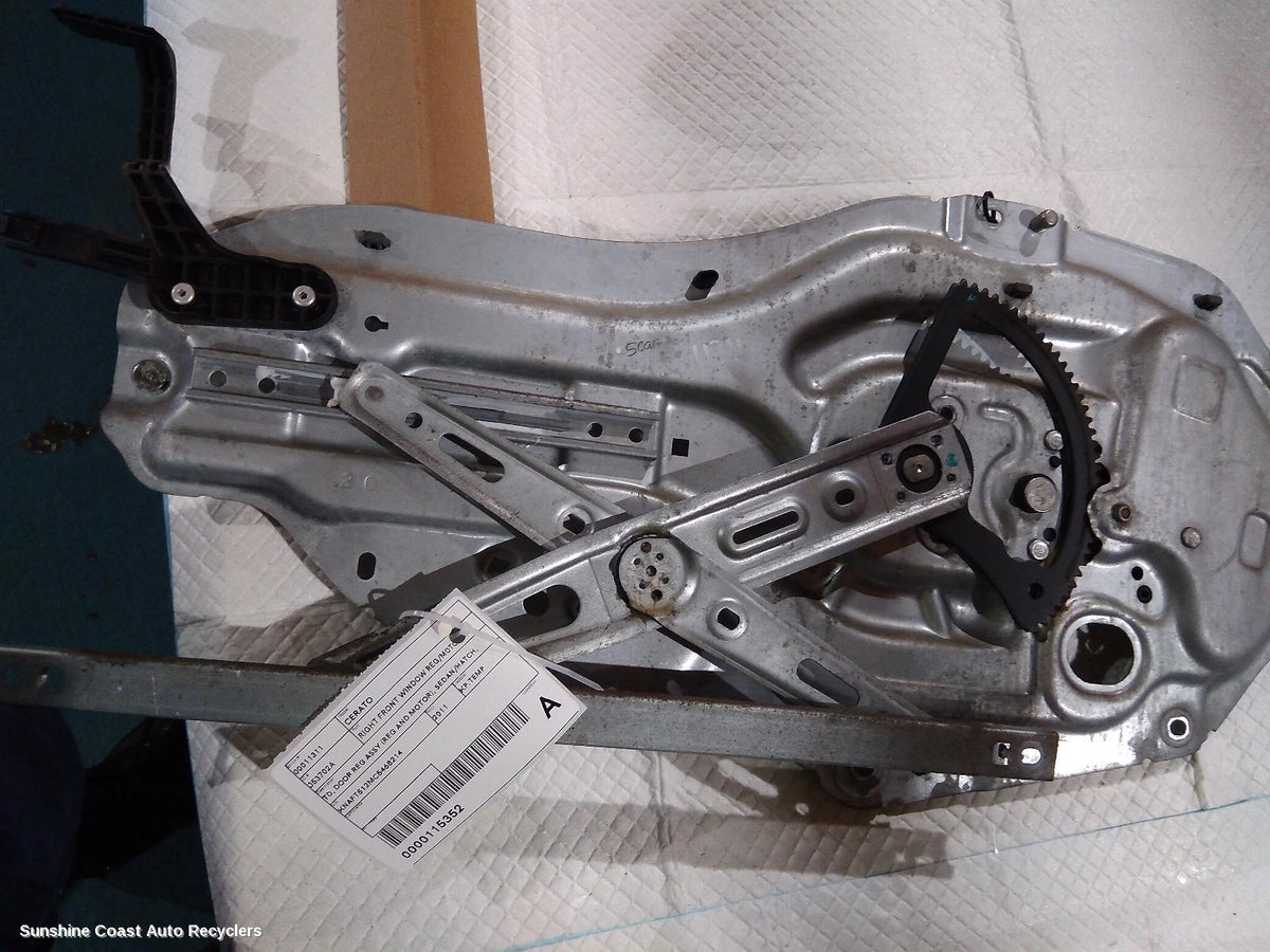 2008-2013 Kia Cerato Right Front Window Reg Motor