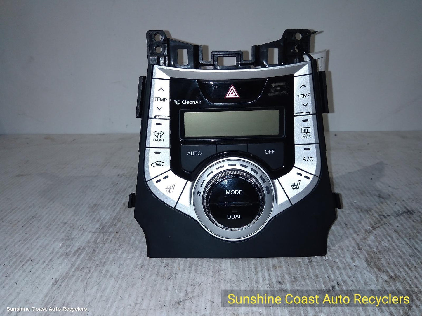 2012 Hyundai Elantra Heater Ac Controls
