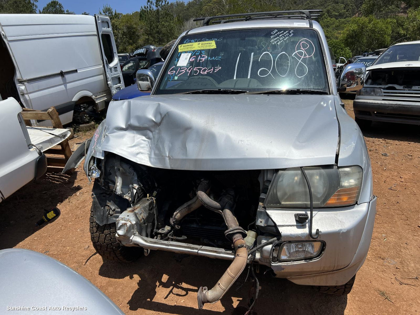 2002 Mitsubishi Pajero Seatbelt Stalk