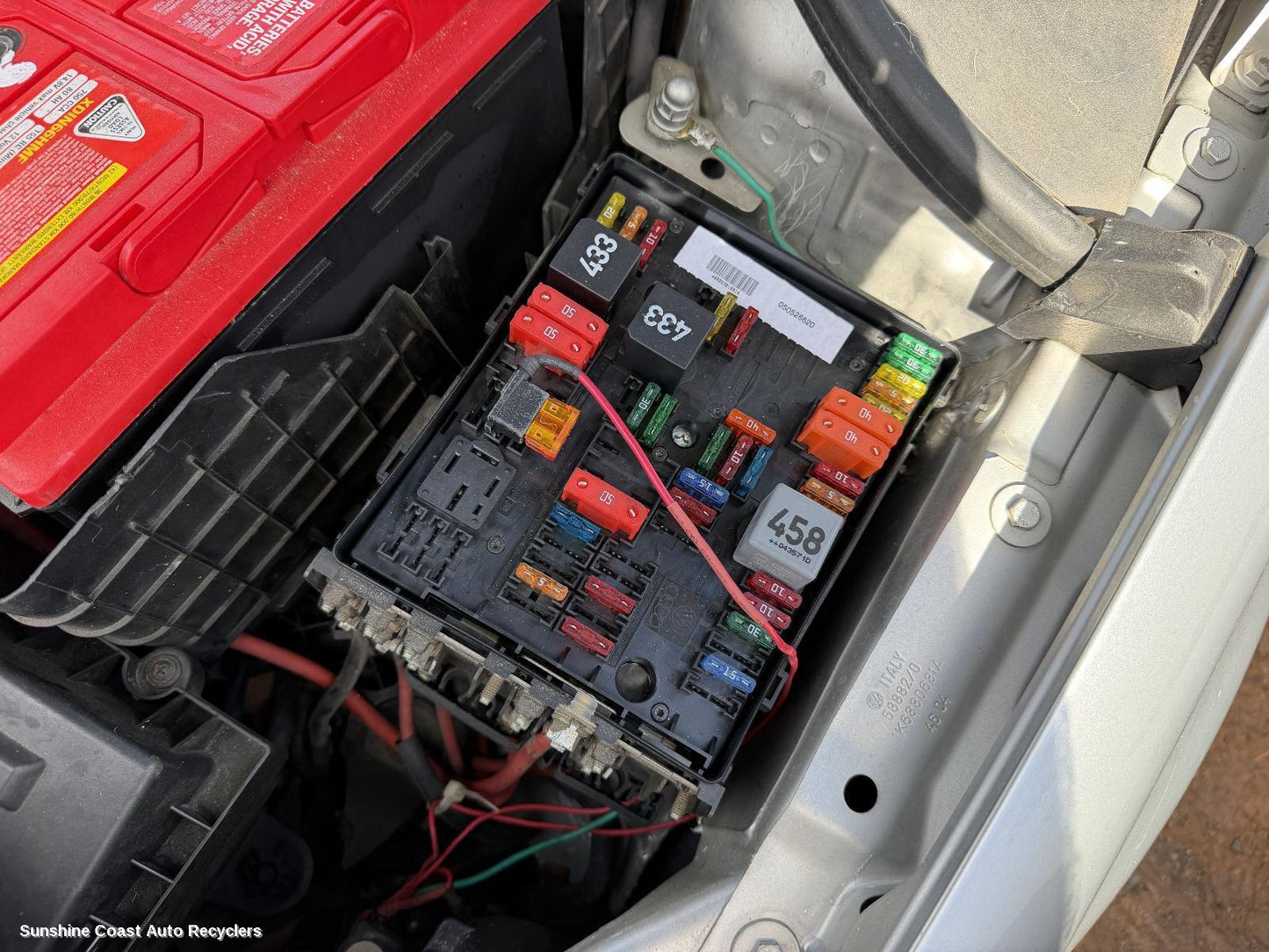2004-2009 Volkswagen Golf Fuse Box
